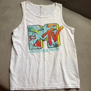 Vintage 80’s graphic MTV tank